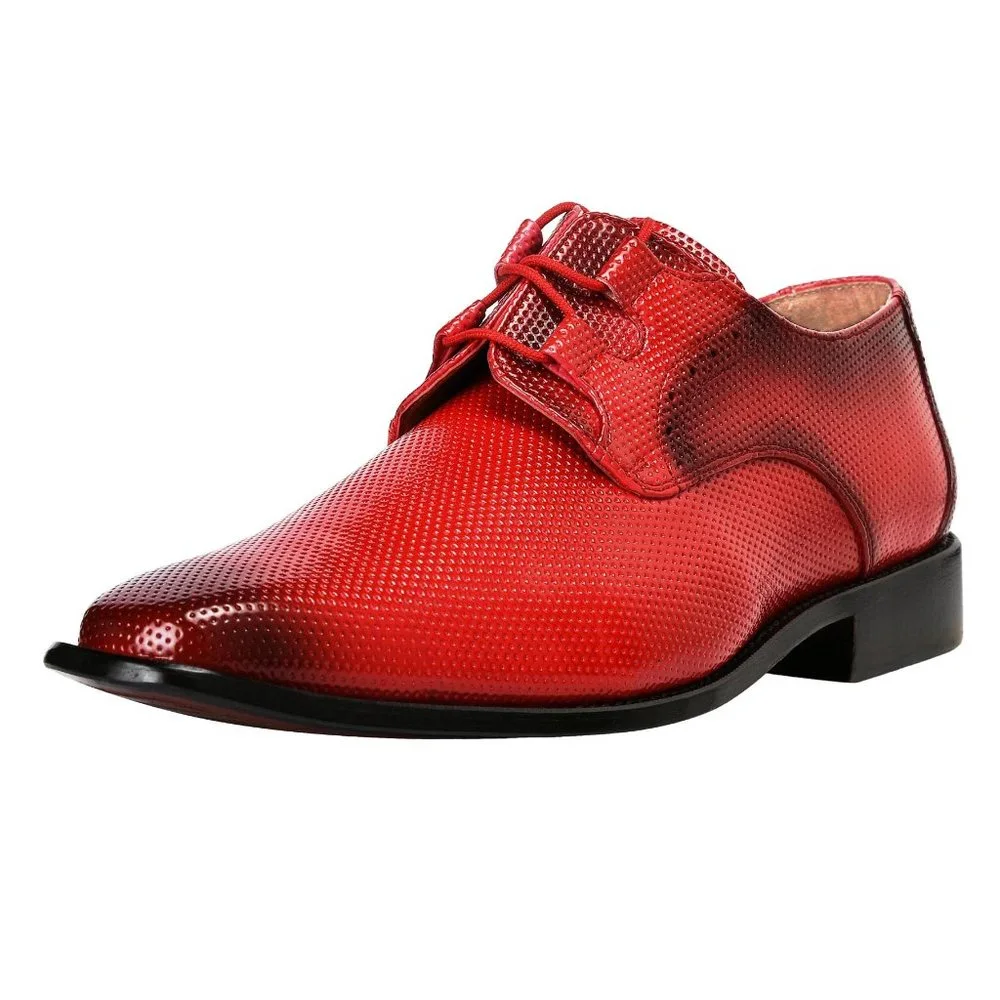 Blacktown Genuine Leather Oxford Style Dress Shoes - Picture 1 of 4
